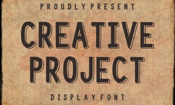 Creative Project Font Fonts Free Download Creative Project Font - Featured Image