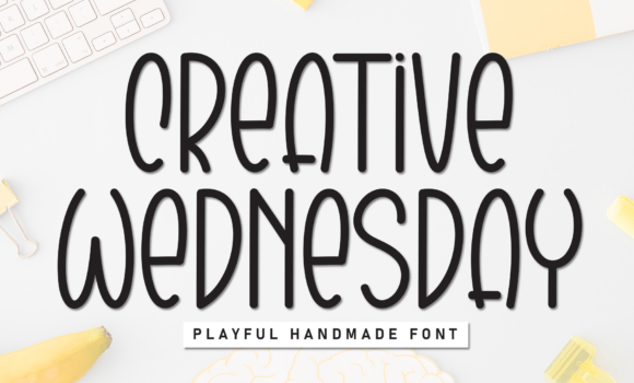 Creative Wednesday Font Fonts Free Download Creative Wednesday Font - Featured Image