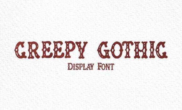 Creepy Gothic Font Fonts Free Download Creepy Gothic Font - Featured Image