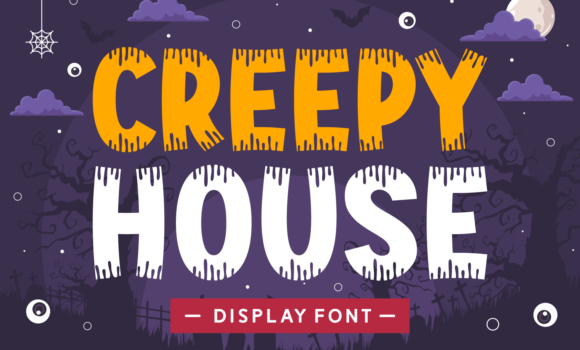 Creepy House Font - Featured Image