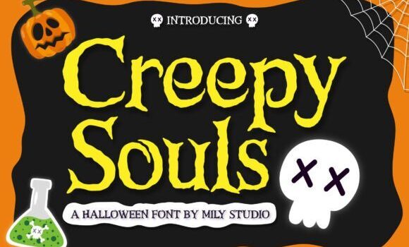 Creepy Souls Font - Featured Image