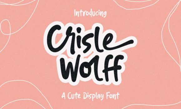 Crisle Wolff Font - Featured Image