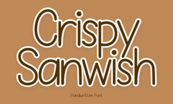 Crispy Sanwish Font Fonts Free Download Crispy Sanwish Font - Featured Image