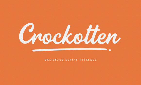 Crockotten Font - Featured Image