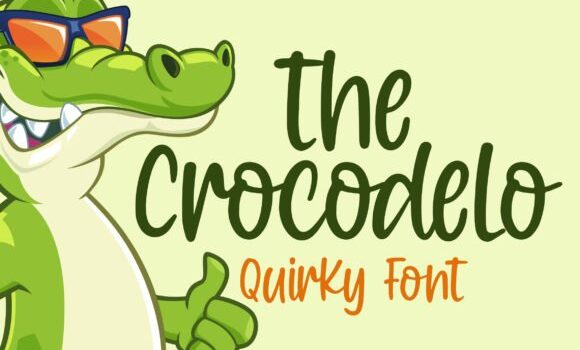 Crocodelo Font - Featured Image