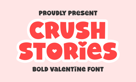 Crush Stories Font - Featured Image