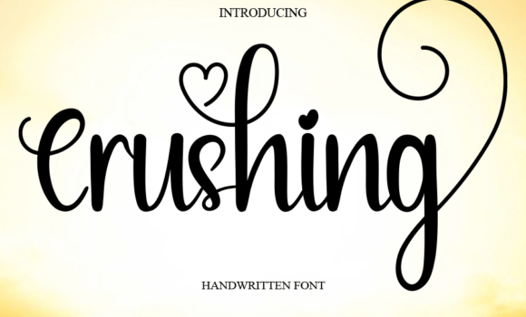 Crushing Font - Featured Image