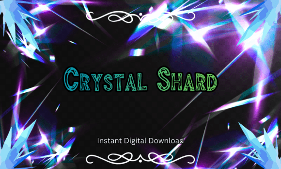Crystal Shard Font - Featured Image