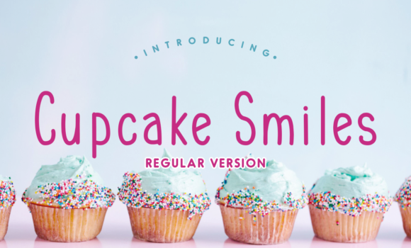 Cupcake Smiles Family Font - Featured Image