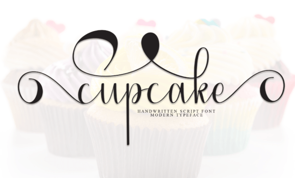 Cupecake Font - Featured Image