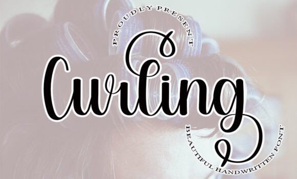 Curling Font - Featured Image