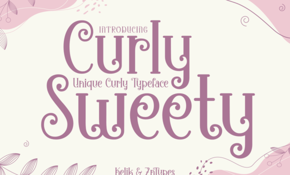 Curly Sweety Font Fonts Free Download Curly Sweety Font - Featured Image