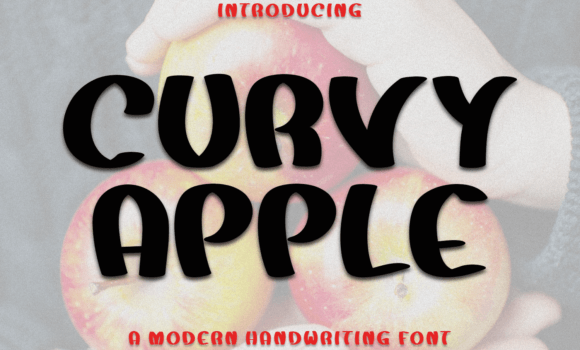 Curvy Apple Font Fonts Free Download Curvy Apple Font - Featured Image