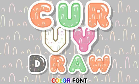 Curvy Draw Font - Featured Image