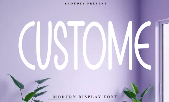 Custome Font Fonts Free Download Custome Font - Featured Image