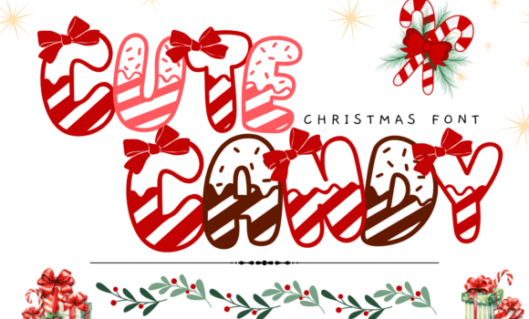 Cute Candy Font Font - Featured Image