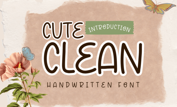 Cute Clean Font Fonts Free Download Cute Clean Font - Featured Image