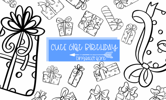 Cute Gift Birthday Font - Featured Image