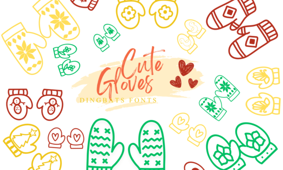 Cute Gloves Font Fonts Free Download Cute Gloves Font - Featured Image