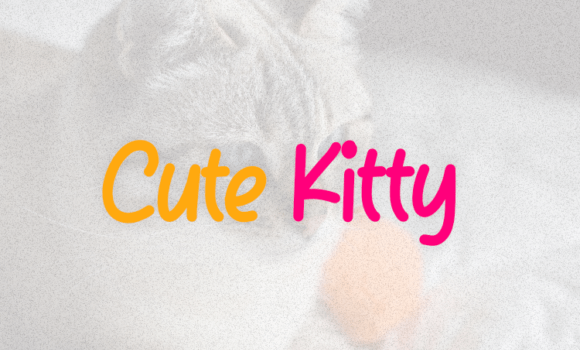 Cute Kitty Font Fonts Free Download Cute Kitty Font - Featured Image