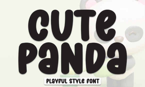 Cute Panda Font - Featured Image