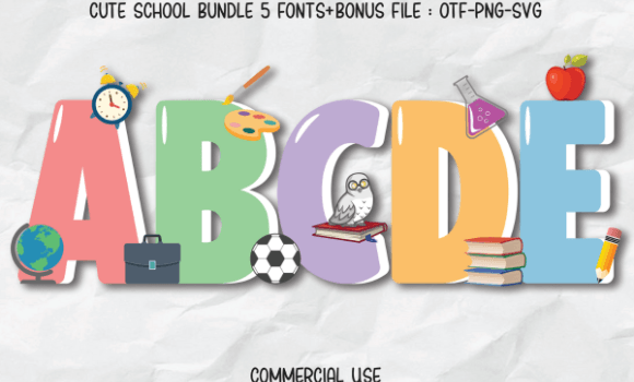 Cute School Font Fonts Free Download Cute School Font - Featured Image
