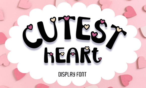 Cutest Heart Font - Featured Image
