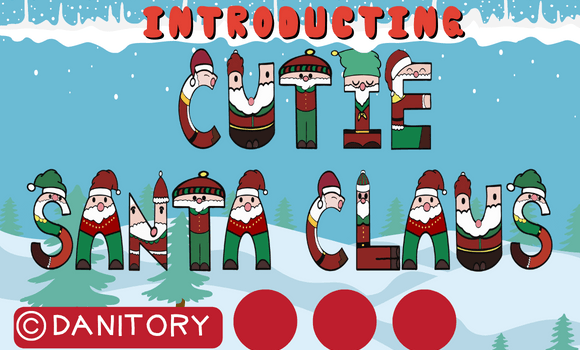 Cutie Santa Claus Font - Featured Image