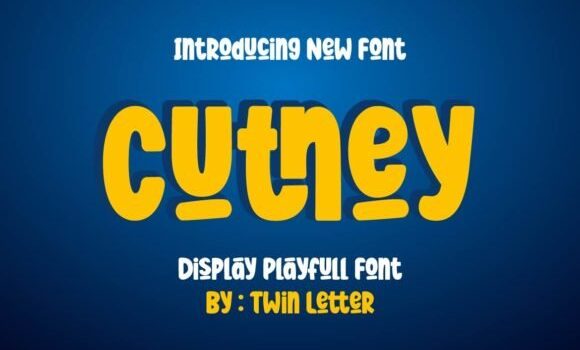 Cutney Font Fonts Free Download Cutney Font - Featured Image