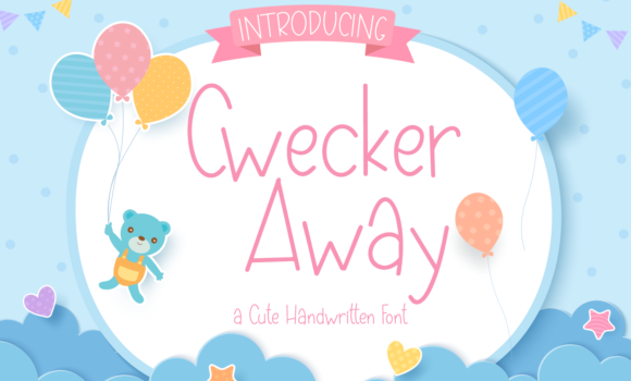 Cwacker Away Font - Featured Image