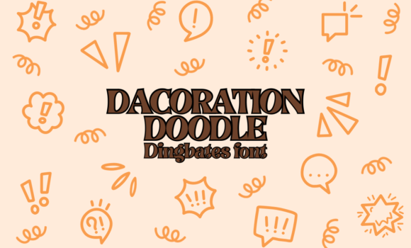 Dacoration Doodle Font Fonts Free Download Dacoration Doodle Font - Featured Image