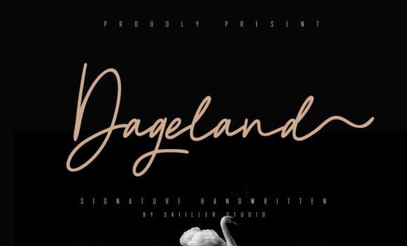 Dageland Font - Featured Image
