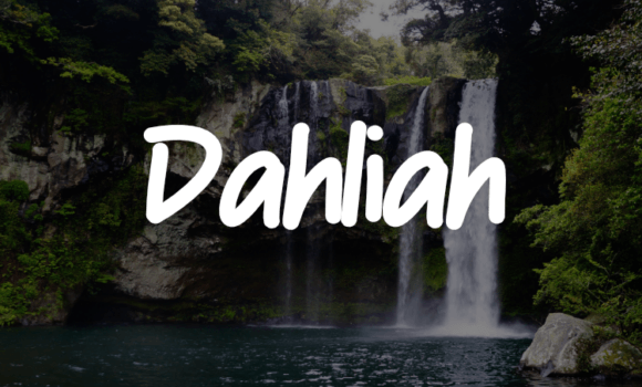 Dahliah Font Fonts Free Download Dahliah Font - Featured Image