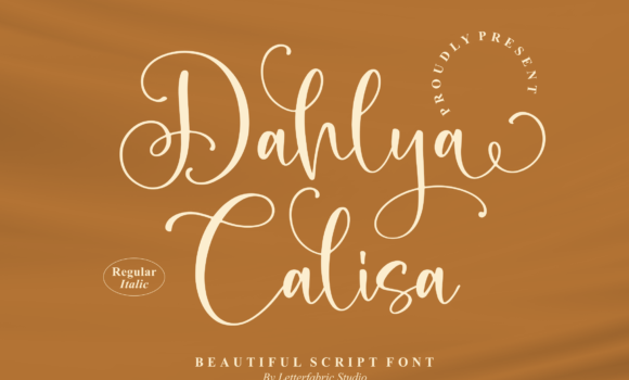 Dahlya Calisa Font - Featured Image