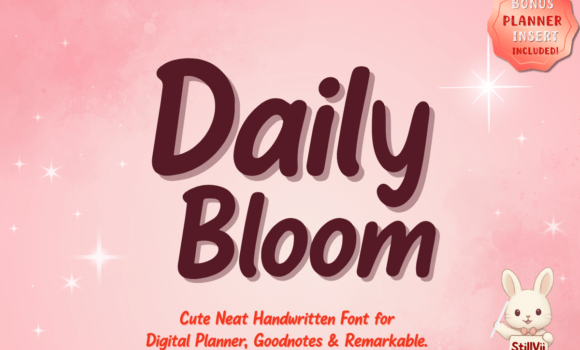 Daily Bloom Font Fonts Free Download Daily Bloom Font - Featured Image
