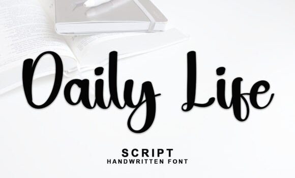 Daily Life Font - Featured Image