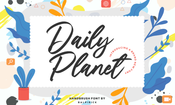 Daily Planet Font Fonts Free Download Daily Planet Font - Featured Image
