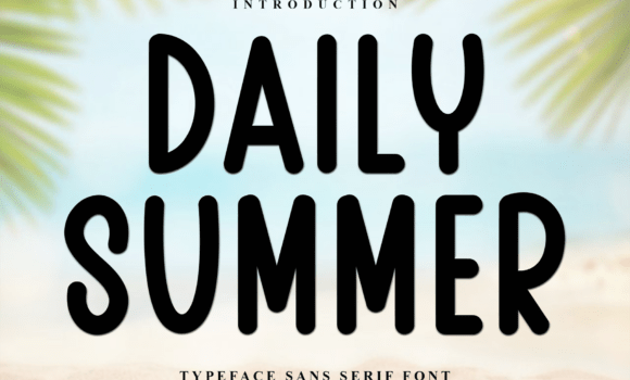 Daily Summer Font Fonts Free Download Daily Summer Font - Featured Image