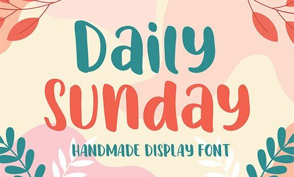 Daily Sunday Font Fonts Free Download Daily Sunday Font - Featured Image