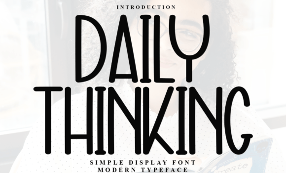 Daily Thinking Font - Featured Image