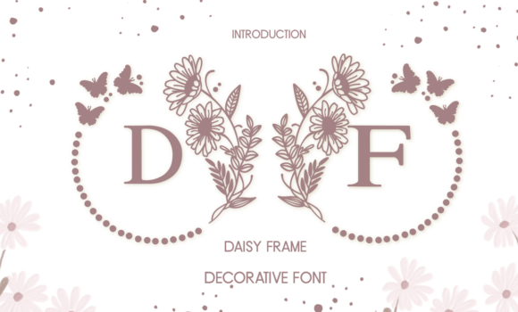 Daisy Frame Font Fonts Free Download Daisy Frame Font - Featured Image