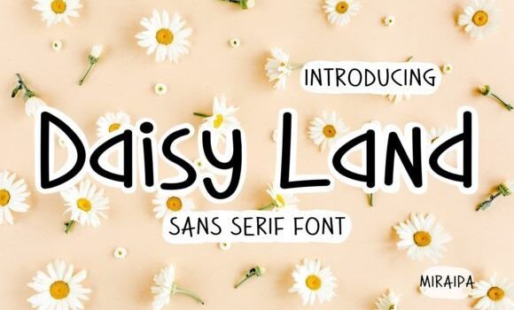 Daisy Land Font - Featured Image