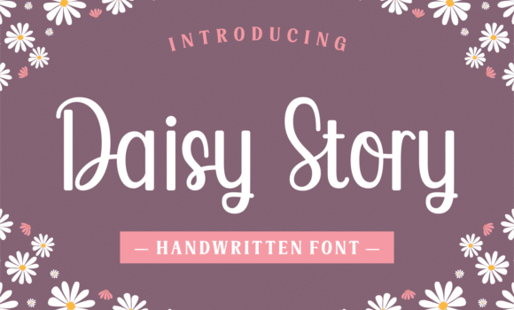 Daisy Story Font - Featured Image