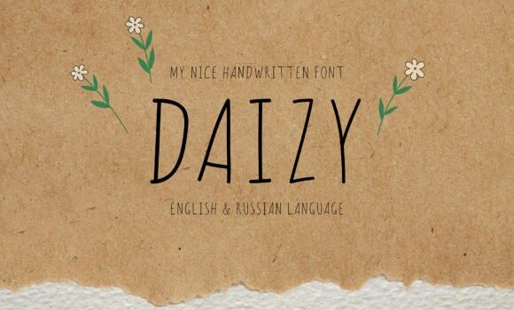 Daizy Font Fonts Free Download Daizy Font - Featured Image