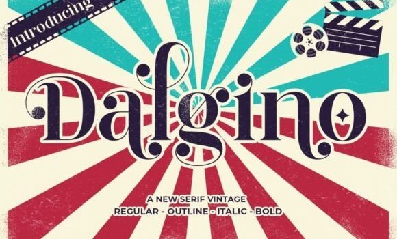 Dalgino Font Fonts Free Download Dalgino Font - Featured Image