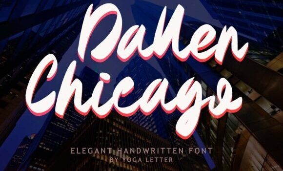 Dallen Chicago Font - Featured Image