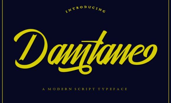 Damtane Font - Featured Image
