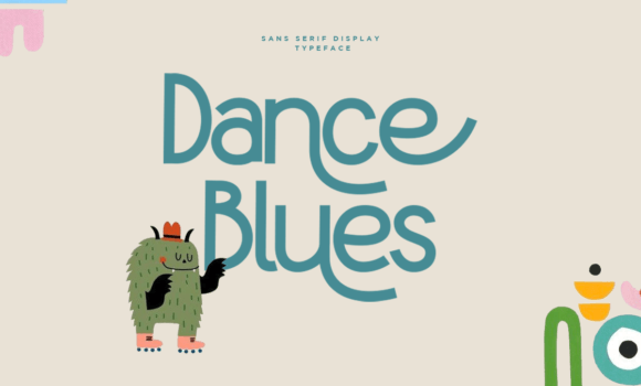 Dance Blues Font - Featured Image