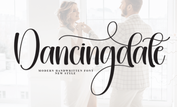 Dancingdate Font Fonts Free Download Dancingdate Font - Featured Image