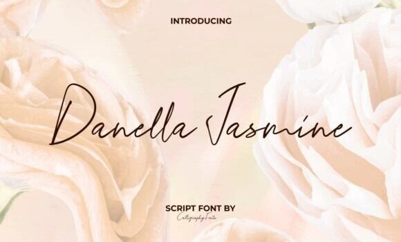 Danella Jasmine Font - Featured Image